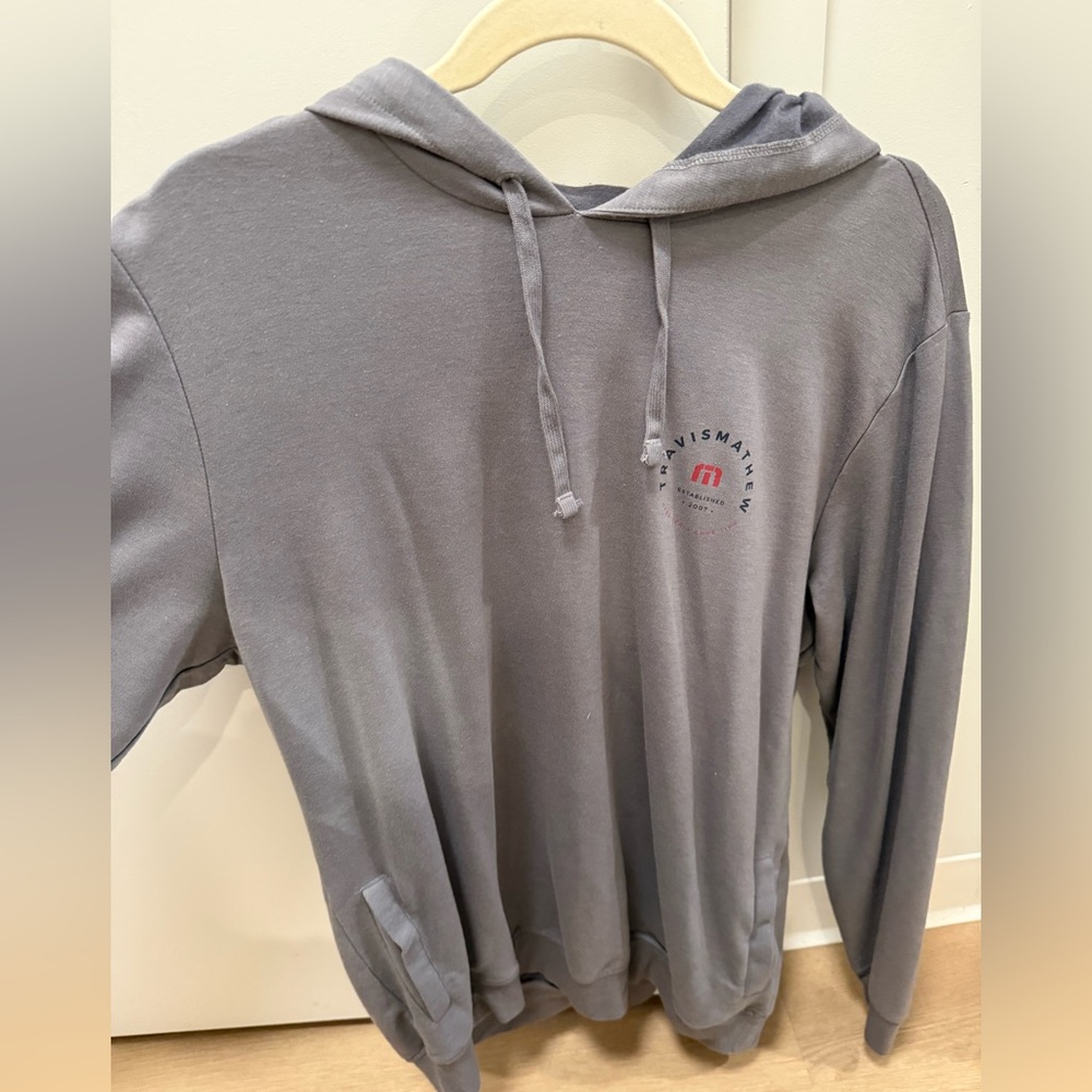 Travis Mathew Charcoal Hoodie